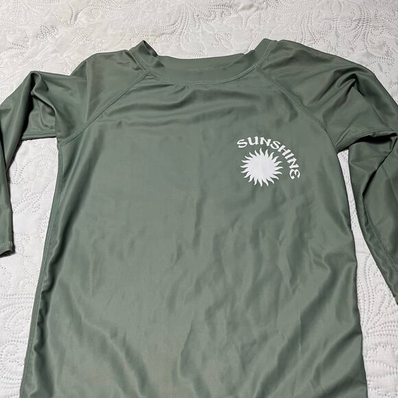 Rylee + Cru Swim Rash Guard Size 10/12 - Picture 4 of 7